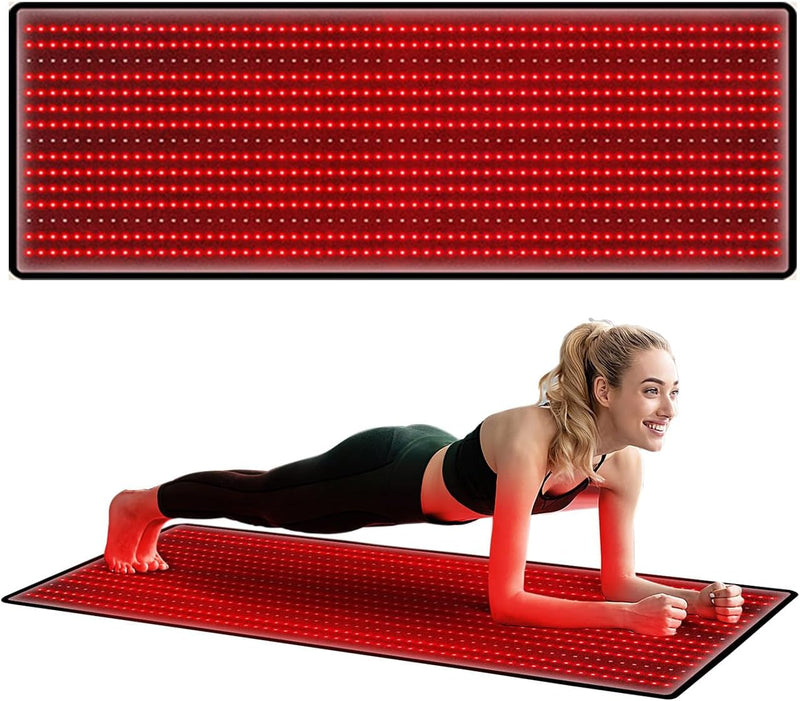 Megelin Red Infrared Light Therapy Mat for Whole Body,69''x 24''