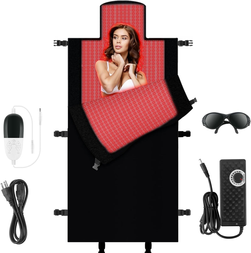Red Light Therapy Mat 2570 pcs Red Light Beads