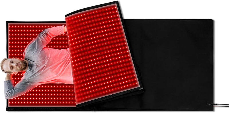 Red Light Therapy Mat 70.9’‘ x 31.5'' 850nm Near Infrared Light Therapy Devices Large Pads for Whole Full Body Pain Relief